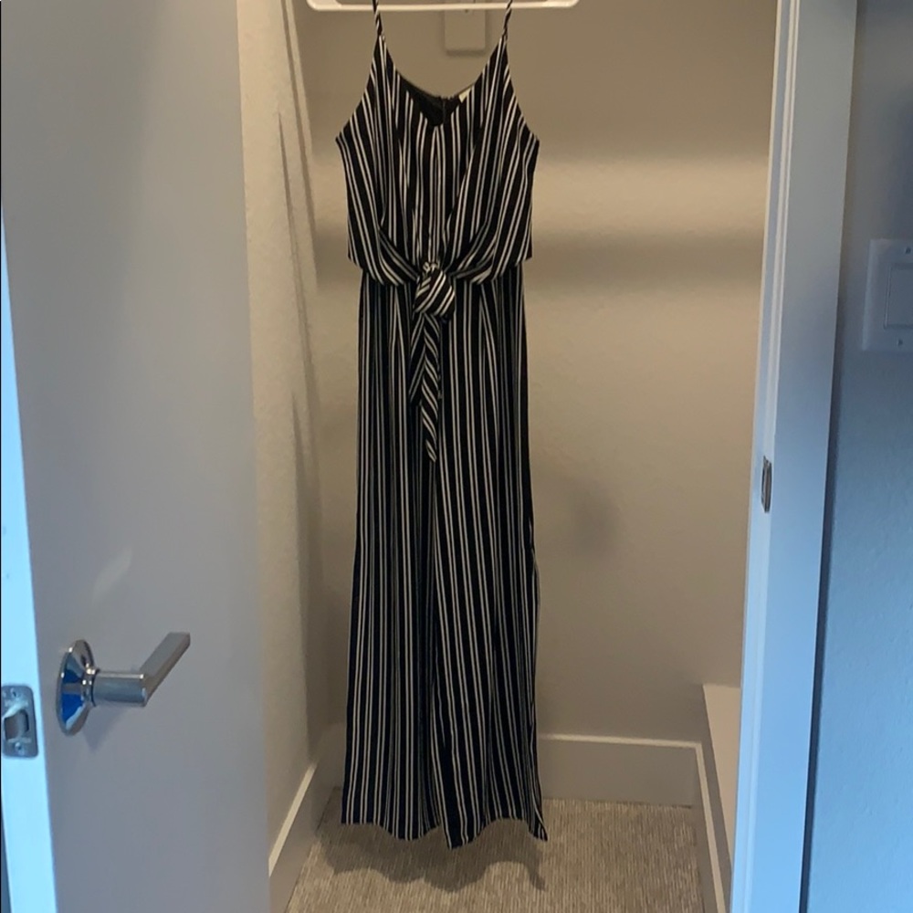 Black and White Jumpsuit